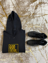 GOD OVER EVIL Hoodie - Black