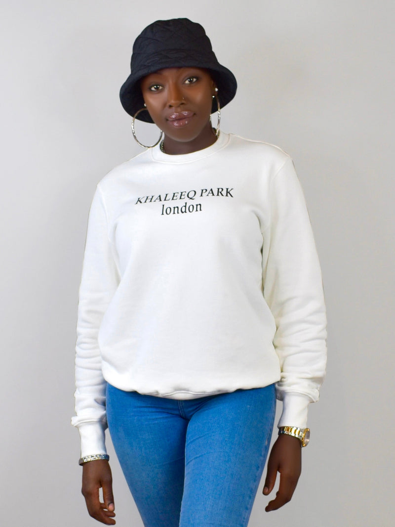 KHALEEQ PARK LONDON Sweatshirt - White