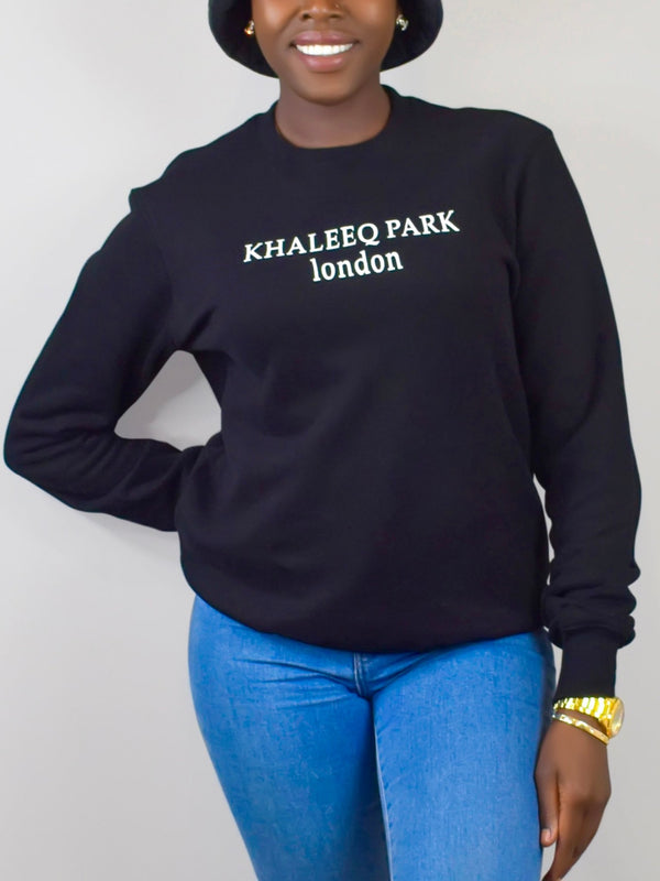 KHALEEQ PARK LONDON Sweatshirt - Black