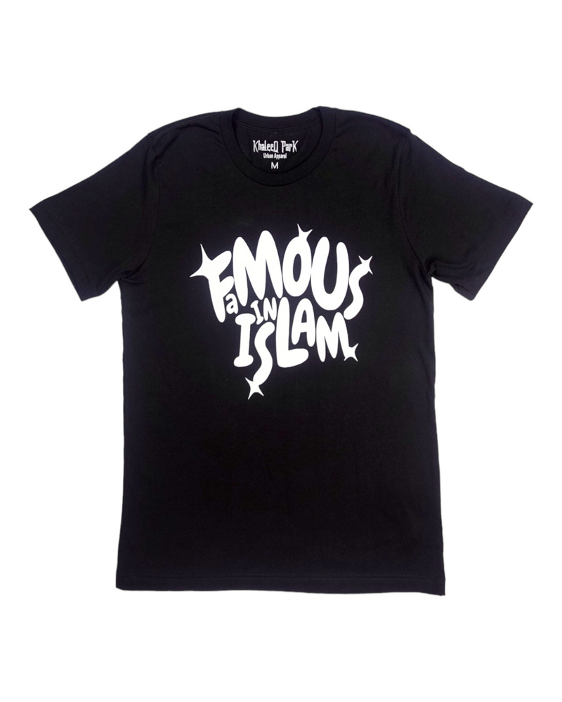 FAMOUS IN ISLAM Tee - Black