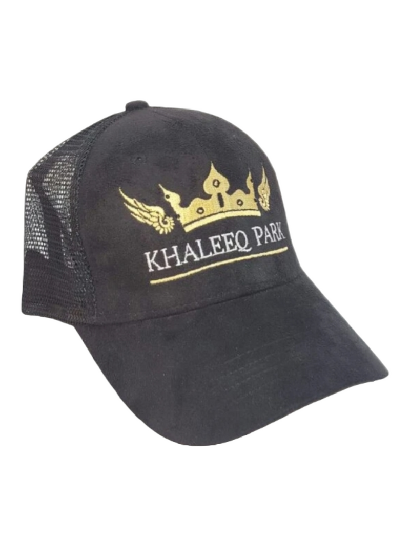 BLACK MESH TRUCKER CAP