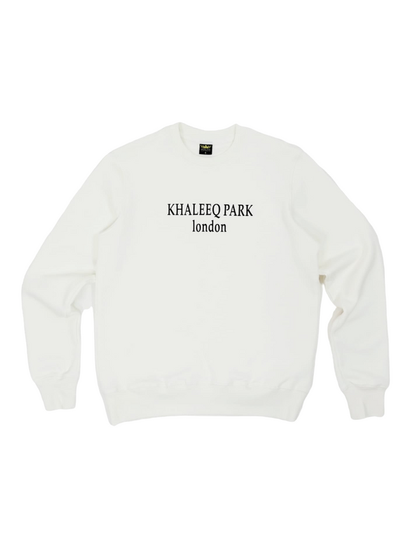 KHALEEQ PARK LONDON Sweatshirt - White